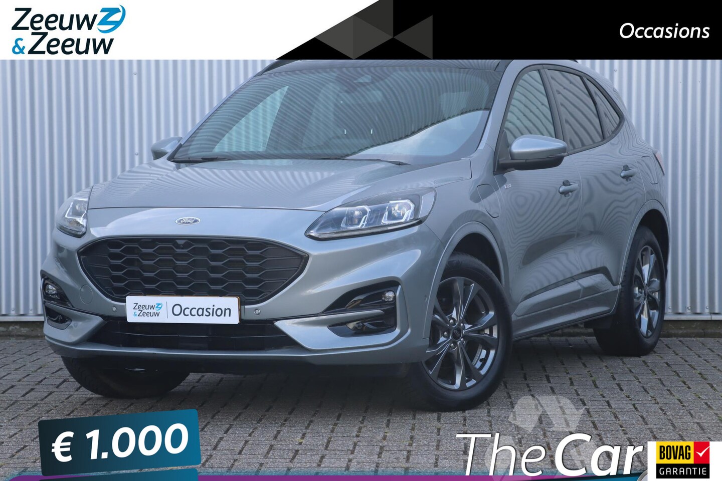 Ford Kuga - 2.5 PHEV ST-Line | Elektrisch Panoramadak | Winterpack | Adaptieve Cruise Control | HUD | - AutoWereld.nl