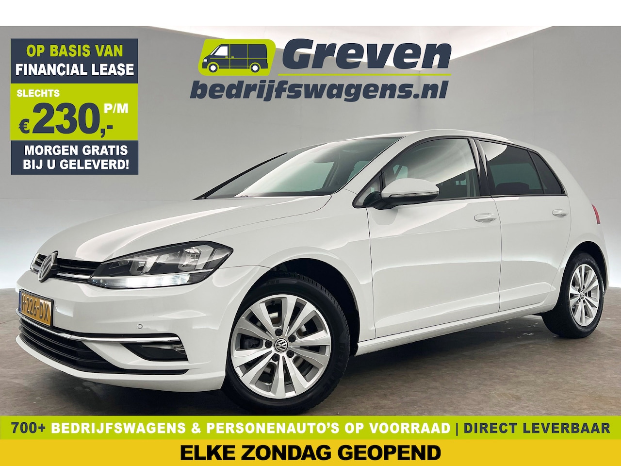 Volkswagen Golf - 1.0 TSI ACC Clima Carplay Cruise Parkeersensoren Navi 16"LMV - AutoWereld.nl