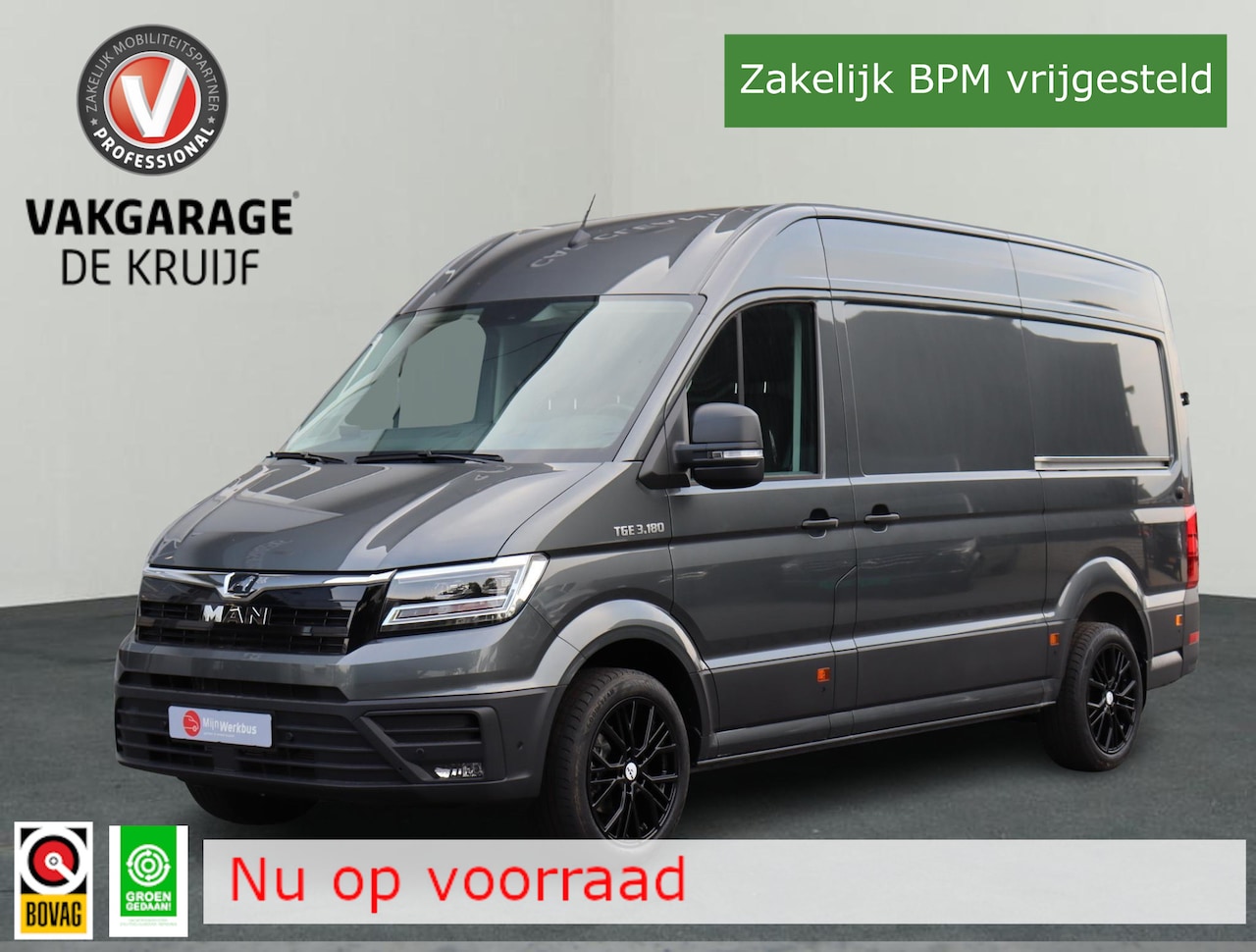 MAN TGE - 35 2.0 L3H3 180pk FACELIFT 2x schuif | LED | Navi - AutoWereld.nl