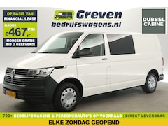 Volkswagen Transporter - 2.0 TDI L2H1 | Marge | Dubbele Cabine Airco 6 Persoons Elektrpakket