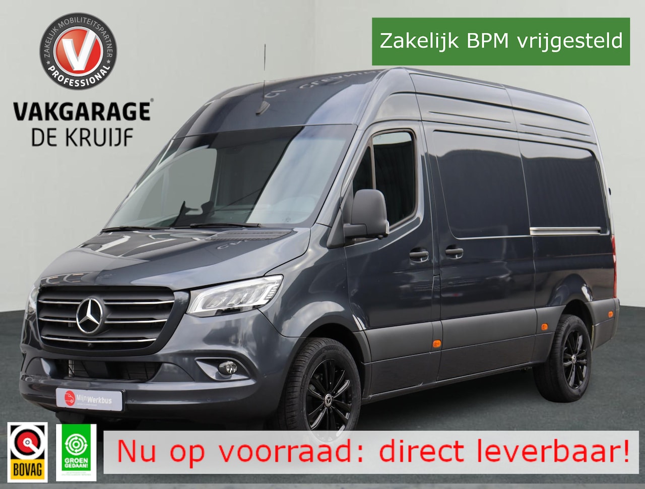 Mercedes-Benz Sprinter - 319 1.9 CDI L2 Pro 190pk ACC | 360cam 3.5t Trekhaak - AutoWereld.nl