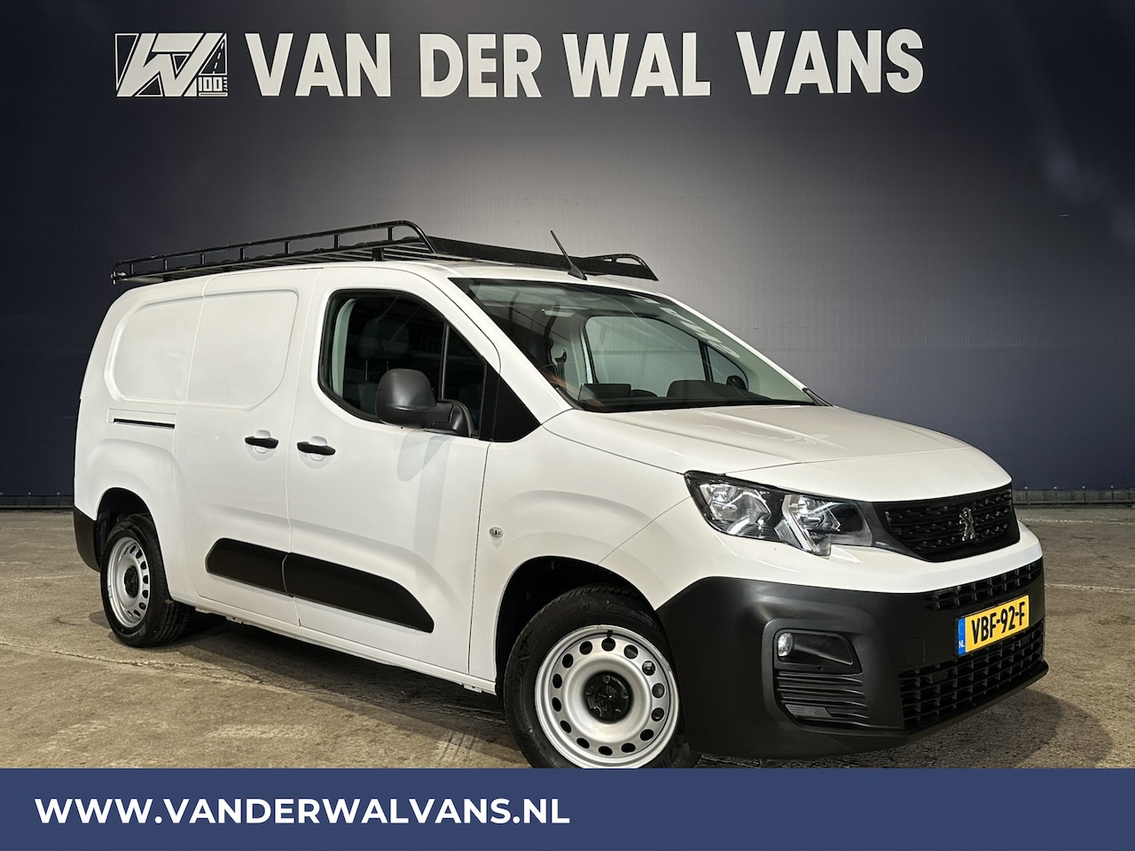 Peugeot Partner - 1.6 BlueHDI 100pk **BPM VRIJ voor de Ondernemer** L2H1 Euro6 Airco | Imperiaal Navigatie, - AutoWereld.nl