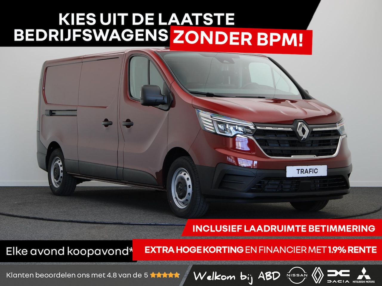 Renault Trafic - 2.0 dCi 110pk T30 L2H1 Start | BPM Voordeel | Hoge korting | Lage rente | Direct rijden | - AutoWereld.nl