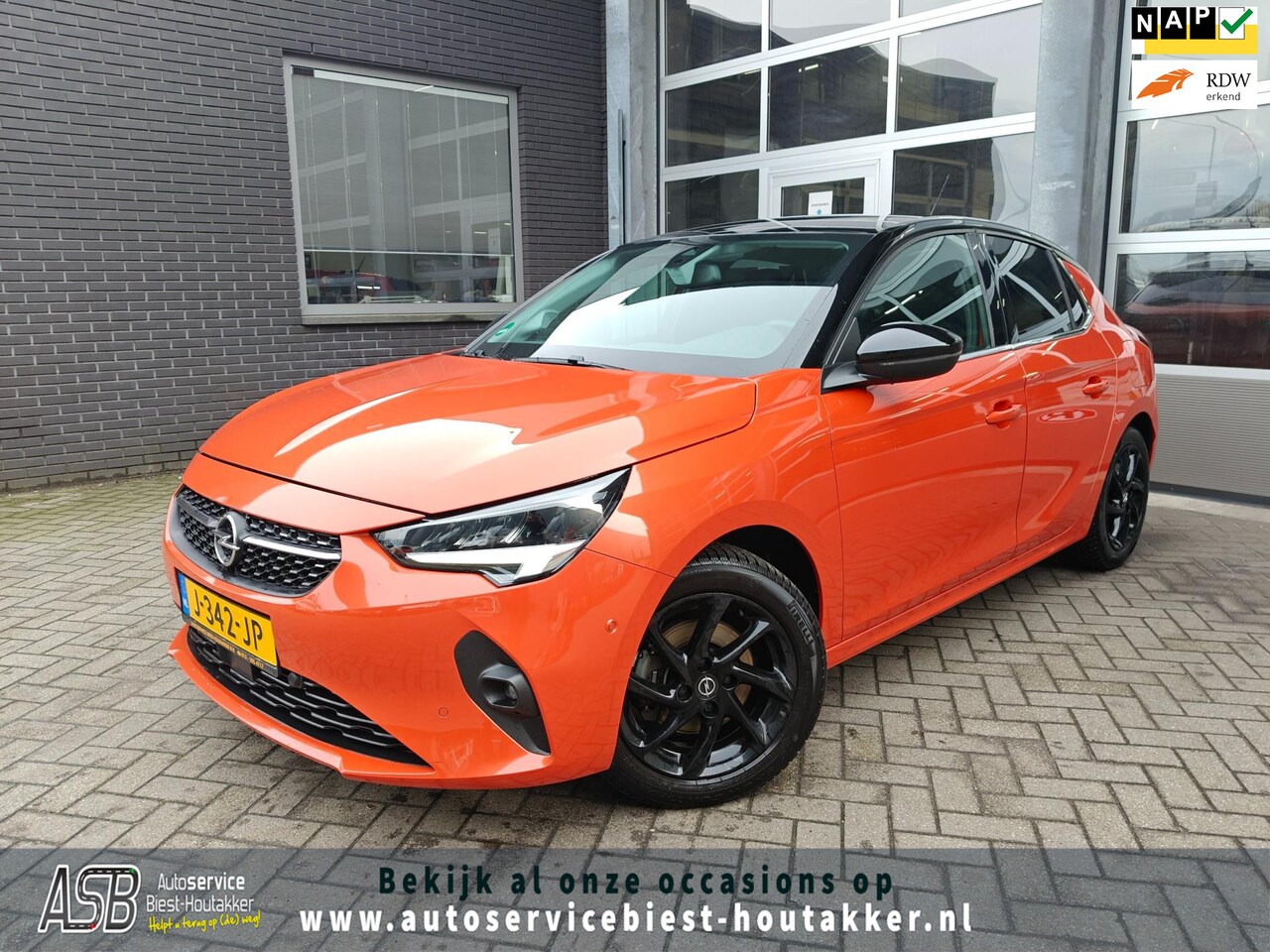 Opel Corsa - 1.2 GS Line 5-deurs | 1.2 Turbo 101pk | 6-bak | Carplay | Cruise | 360º Camera | Sensoren - AutoWereld.nl