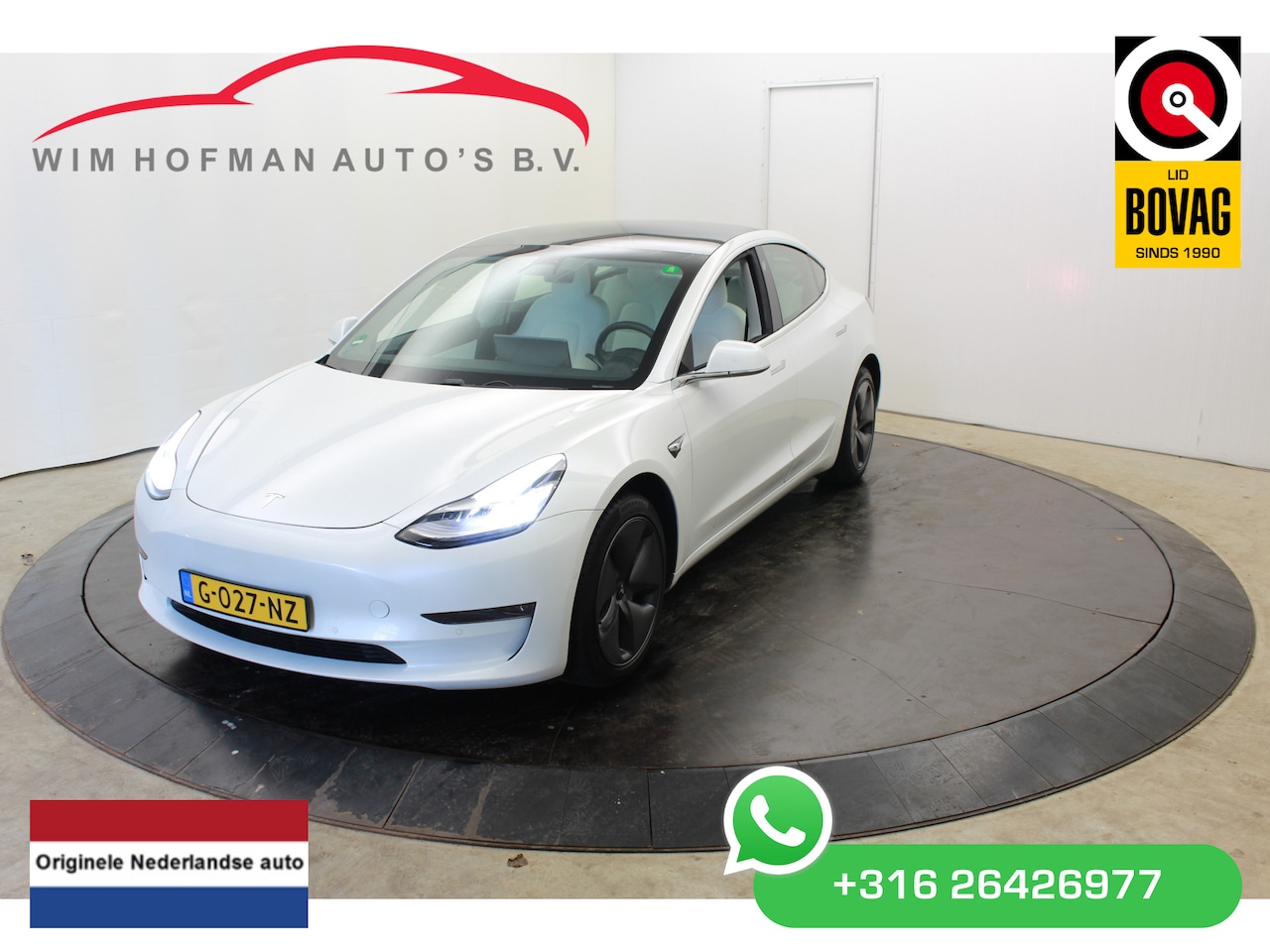 Tesla Model 3 - Long Range RWD Long Range AWD 75 kWh Full self-driving Trekhaak Autopilot Premium sound Leder Panodak Cam - AutoWereld.nl