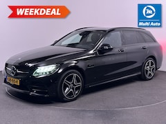 Mercedes-Benz C-klasse Estate - 300 e AMG Night pakket Plug in Hybrid 320pk PHEV | Lederen Sportstoelen | Trekhaak af Fabr