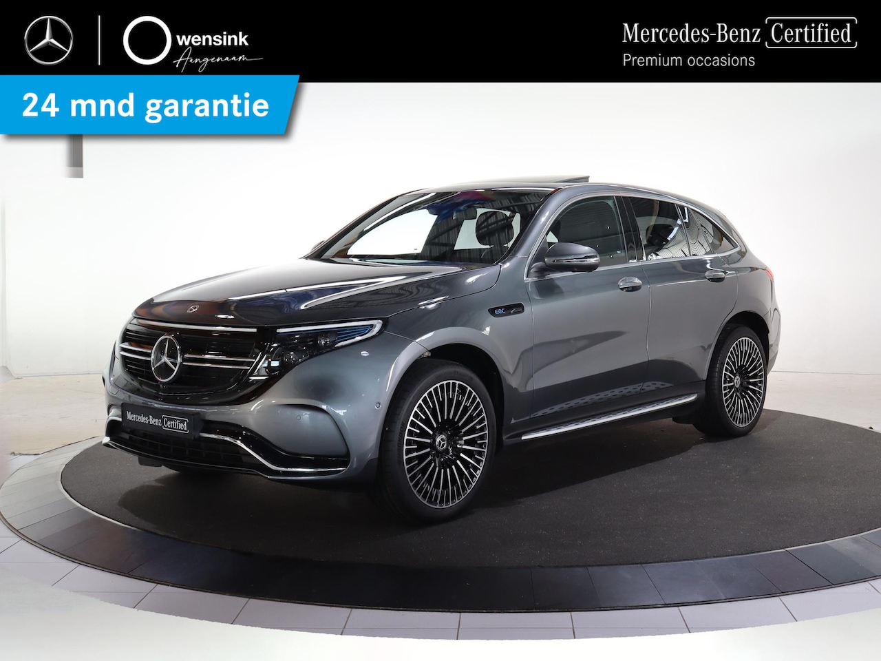 Mercedes-Benz EQC - 400 4MATIC AMG Line 80 kWh | Panoramadak | Headup | Rijassistentiepakket | Memory | 360 gr - AutoWereld.nl