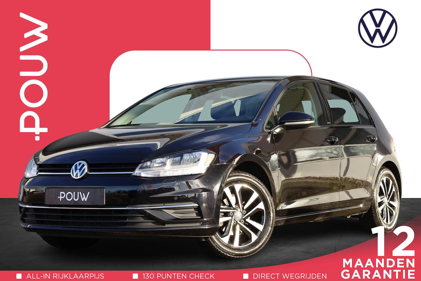 Volkswagen Golf - 1.0 TSI 115pk IQ. Drive | Stoelverwarming | Trekhaak | Camera |  Cruise Control Adaptief - AutoWereld.nl