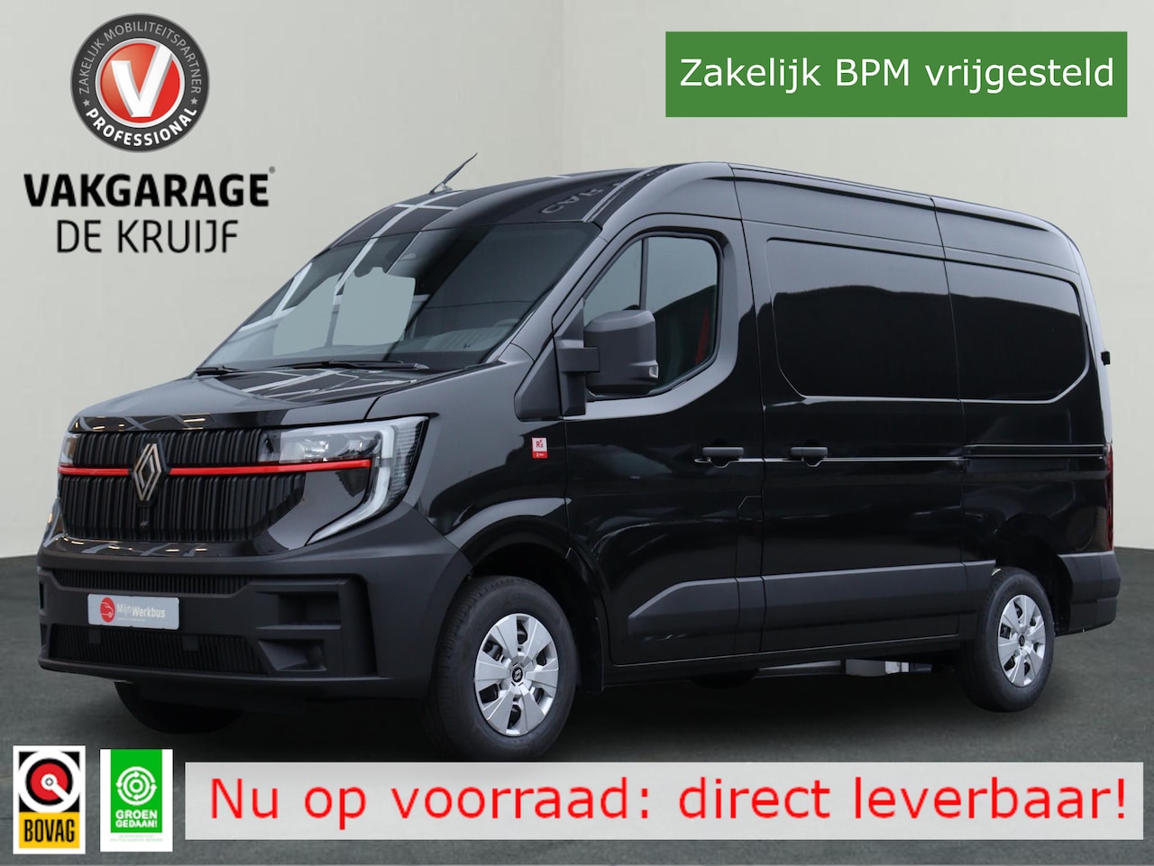 Renault Master - T35 2.0 dCi 150 L2H2 Advance RED Edition 2x schuifdeur! | Trekhaak - AutoWereld.nl