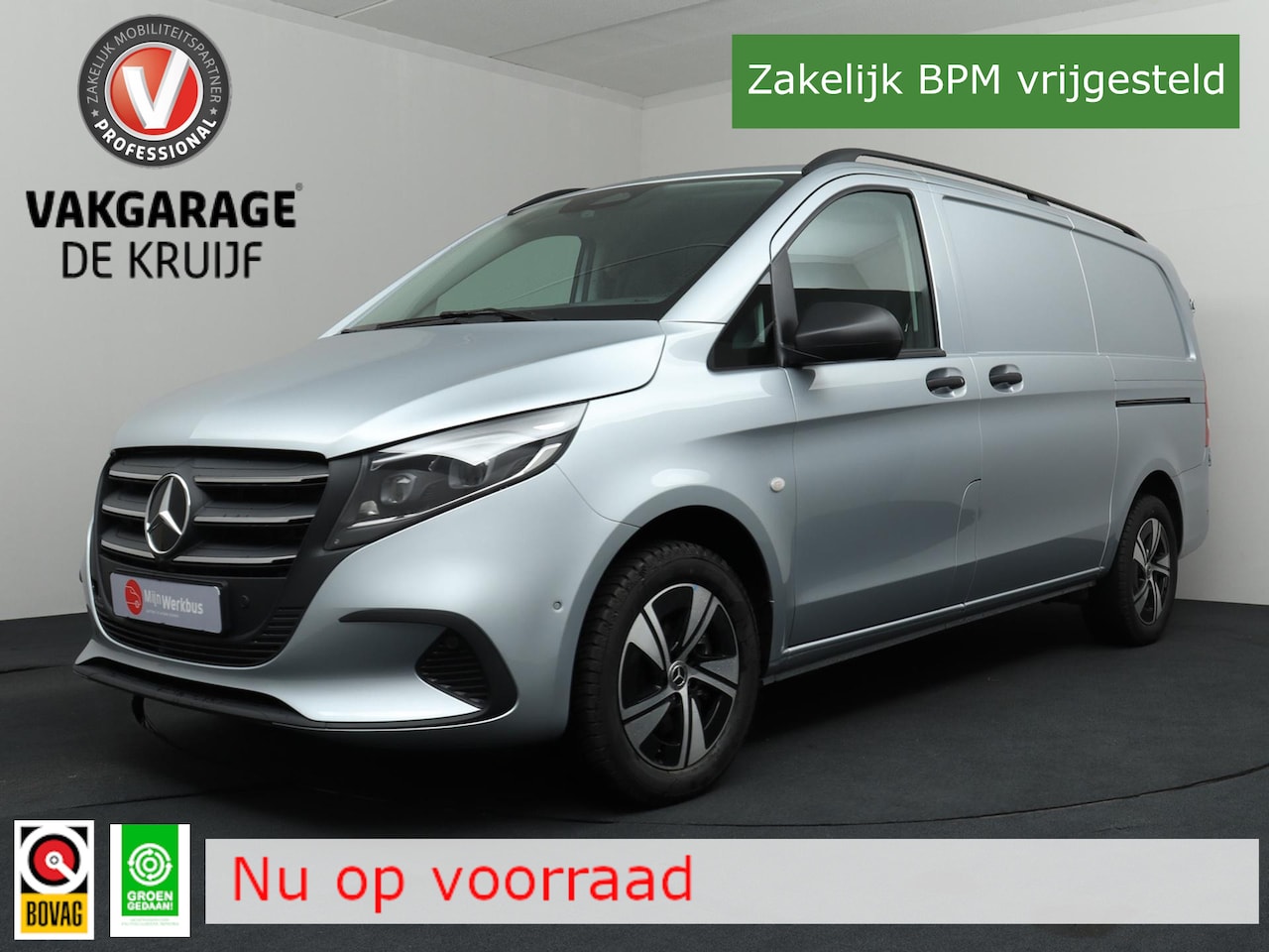 Mercedes-Benz Vito - 116 CDI L2 Pro Leer LED ACC Trekhaak Volle auto!! - AutoWereld.nl