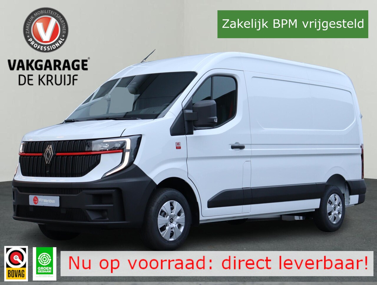 Renault Master - T35 2.0 dCi 150 L2H2 Advance RED Edition {NIEUW MODEL} DIRECT LEVERBAAR! - AutoWereld.nl