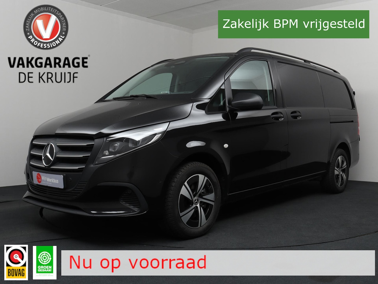 Mercedes-Benz Vito - 116 CDI L2 Pro Automaat | Navigatie | ACC | Dubbele Schuifdeur! - AutoWereld.nl