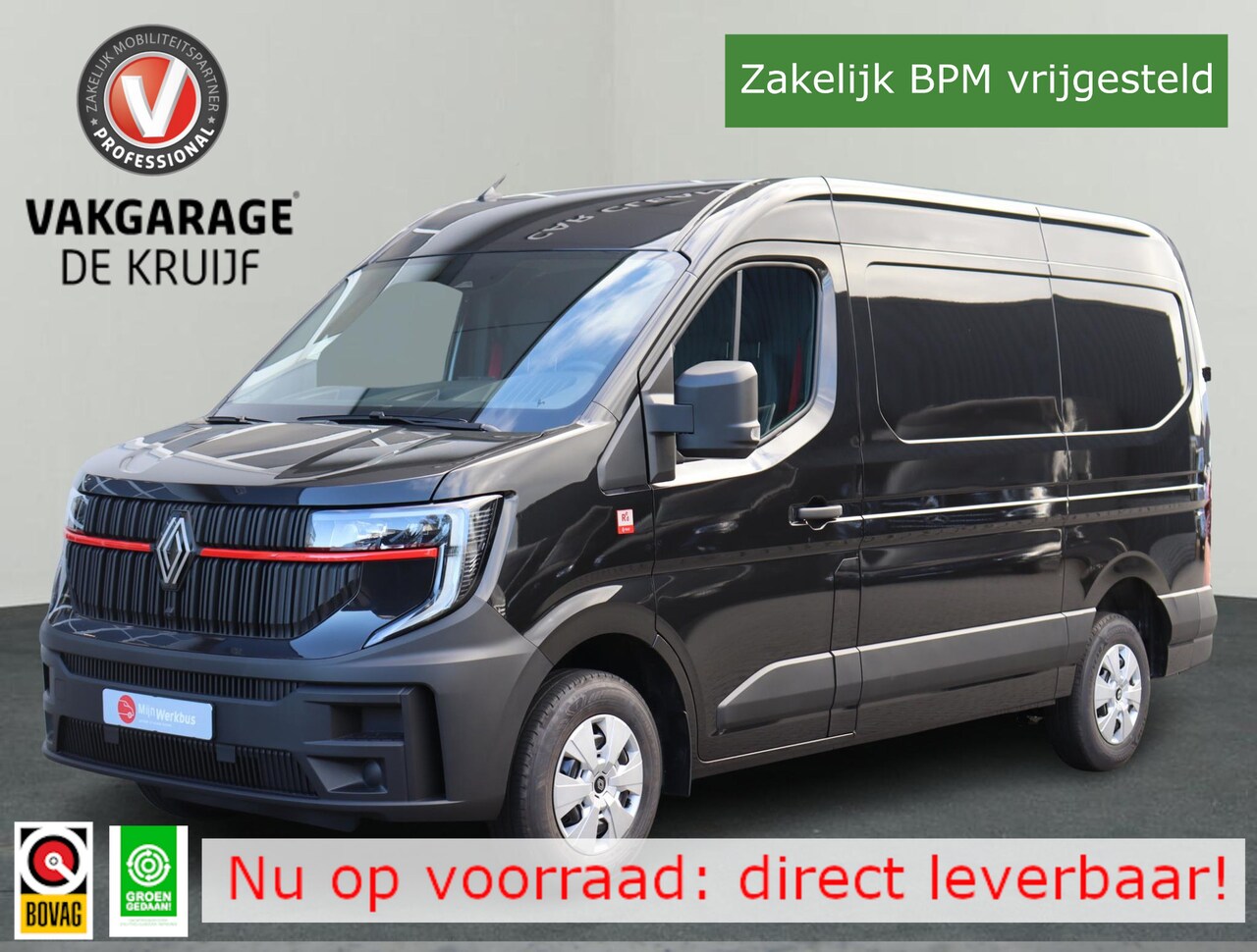 Renault Master - T35 2.0 dCi 150 L2H2 Advance RED Edition {NIEUW MODEL} DIRECT LEVERBAAR! - AutoWereld.nl