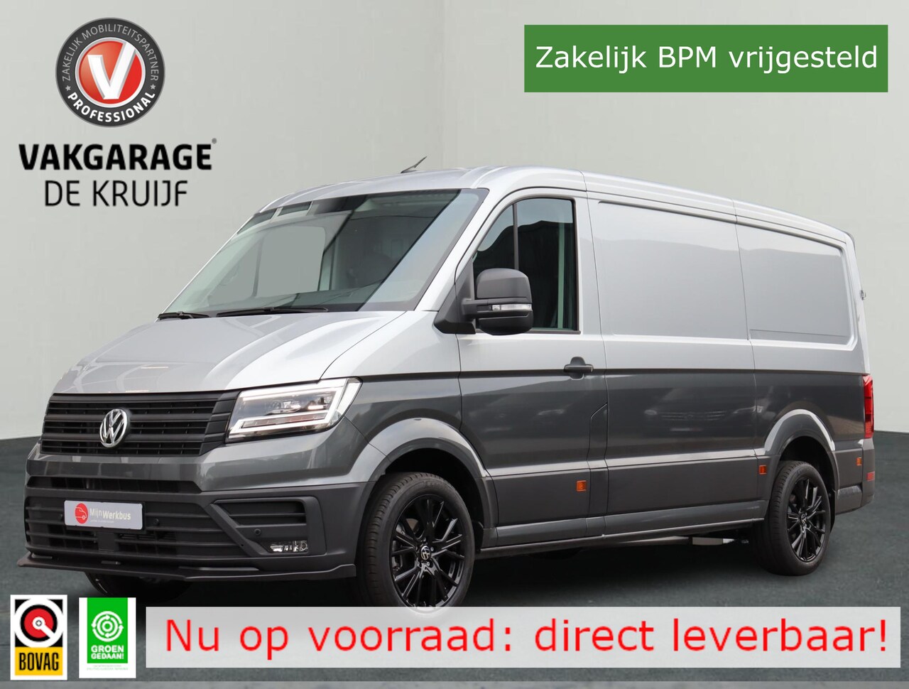 Volkswagen Crafter - 35 2.0 TDI L3H2 Highline Automaat BICOLOR ACC | LED | CAMERA - AutoWereld.nl