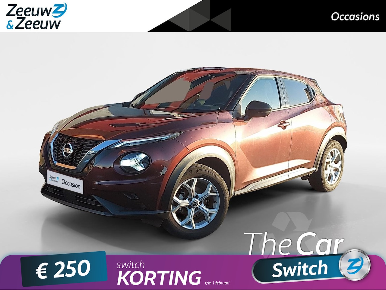 Nissan Juke - 1.0 DIG-T N-Connecta | Achteruitrijcamera | Parkeersensoren | Stoel/Voorruitverwarming | N - AutoWereld.nl