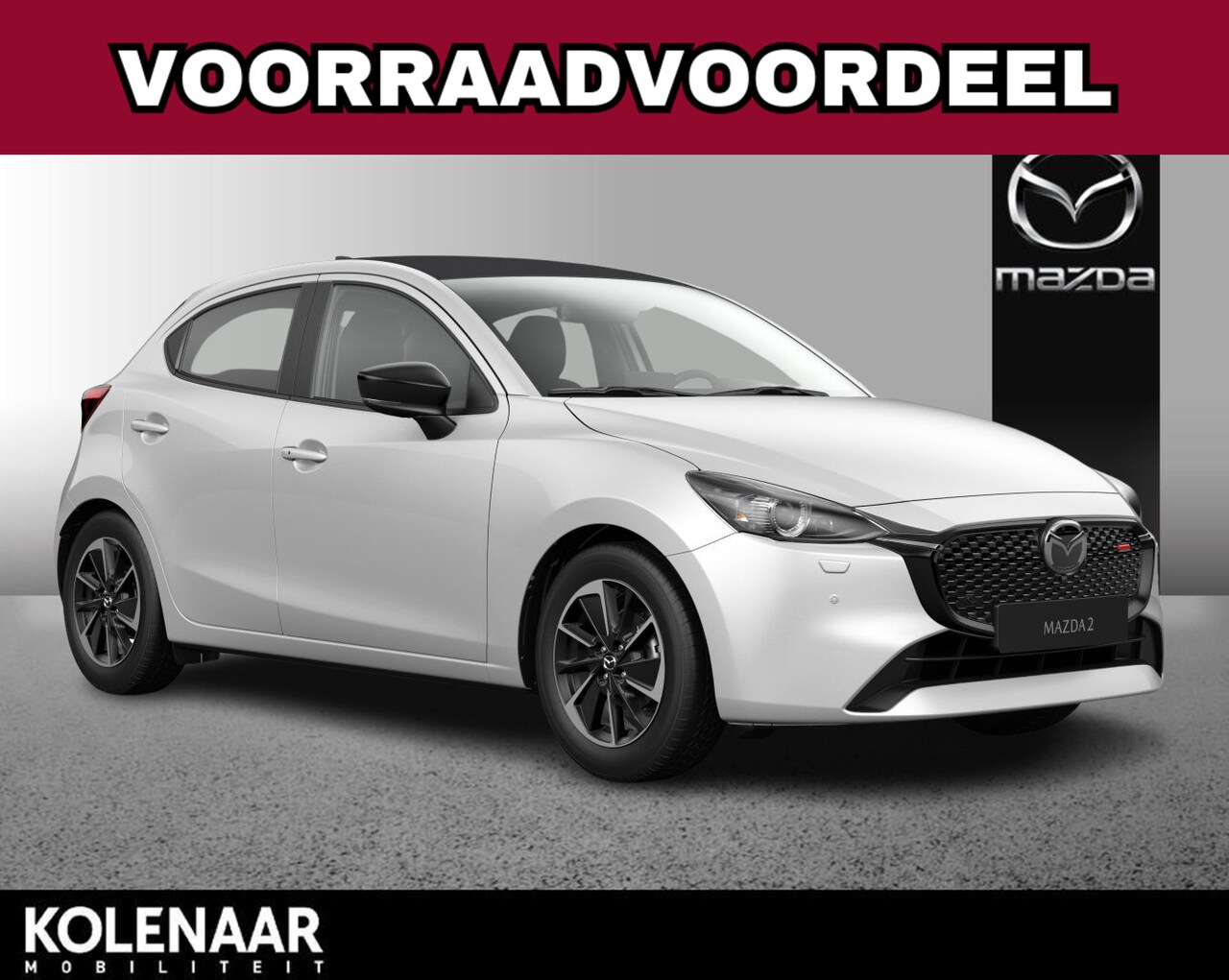 Mazda 2 - 1.5 e-SkyActiv-G 90 Homura Aka /€2700,- voorraadvoordeel/Direct rijden!/DA Pack - AutoWereld.nl