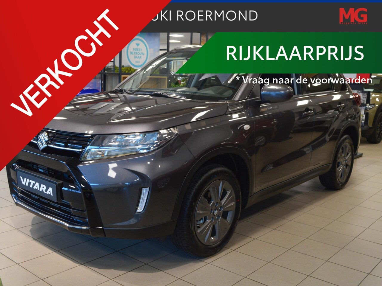 Suzuki Vitara - 1.4 Boosterjet Select Smart Hybrid/Nieuw modeljaar 2025/Rijklaar - AutoWereld.nl