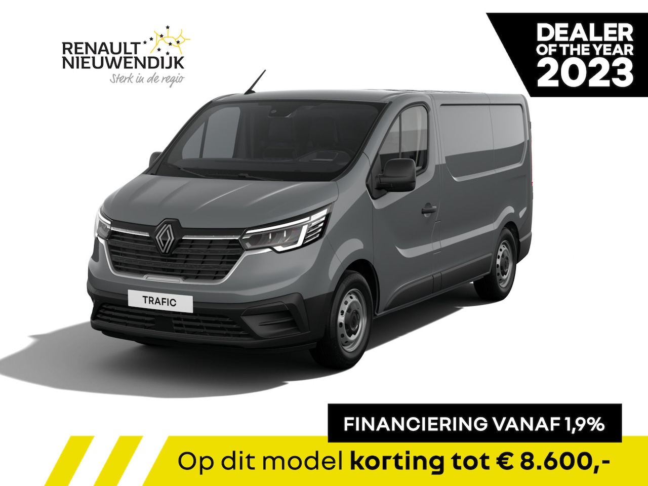 Renault Trafic - Gesloten Bestel L2H1 T30 dCi 130 6MT Advance | Achteruitrijcamera | C-Shape LED dagrijverl - AutoWereld.nl