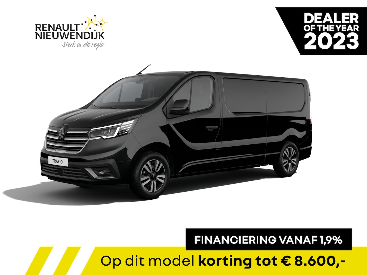 Renault Trafic - GB L2H1 T30 dCi 150 6EDC Extra | Achteruitrijcamera | Alarmsysteem | Blind Spot Warning - AutoWereld.nl