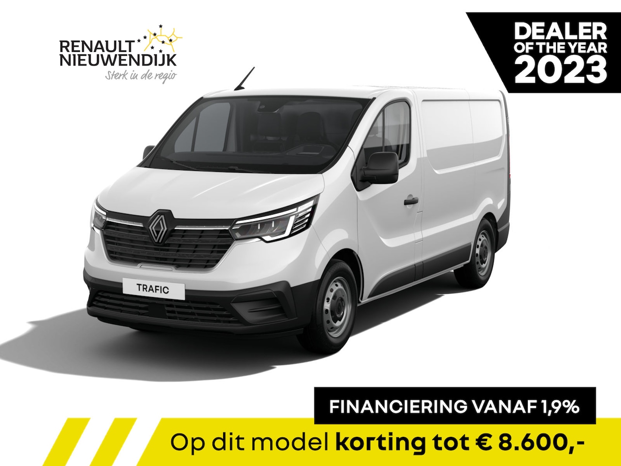 Renault Trafic - Gesloten Bestel L2H1 T30 dCi 130 6MT Advance | Achteruitrijcamera | C-Shape LED dagrijverl - AutoWereld.nl