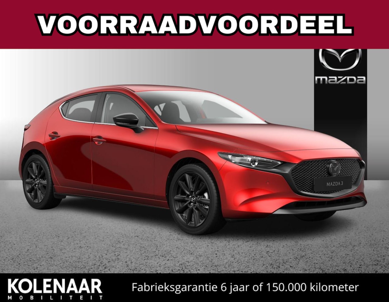 Mazda 3 - 2.0 e-Sky-G 150 Homura /Direct leverbaar/€4500,- BPM-voorraadvoordeel - AutoWereld.nl