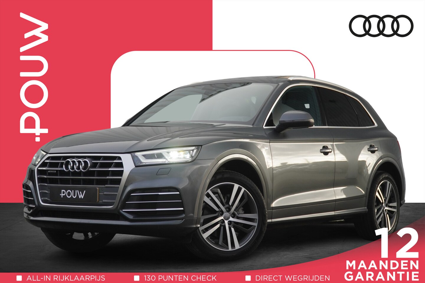 Audi Q5 - 2.0 TFSI 252pk quattro Sport S Line Edition | Trekhaak Wegklapbaar | Cruise Control - AutoWereld.nl