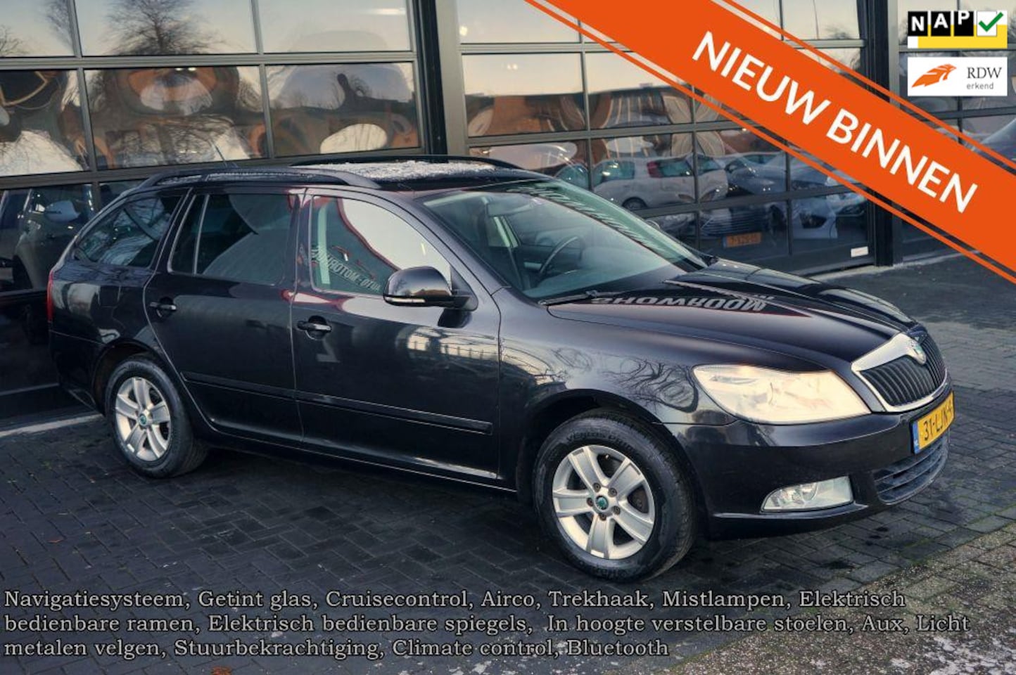 Skoda Octavia Combi - 1.2 TSI Ambition Business Line 1.2 TSI Ambition Business Line, Clima, Navi, CC, Trekhaak - AutoWereld.nl