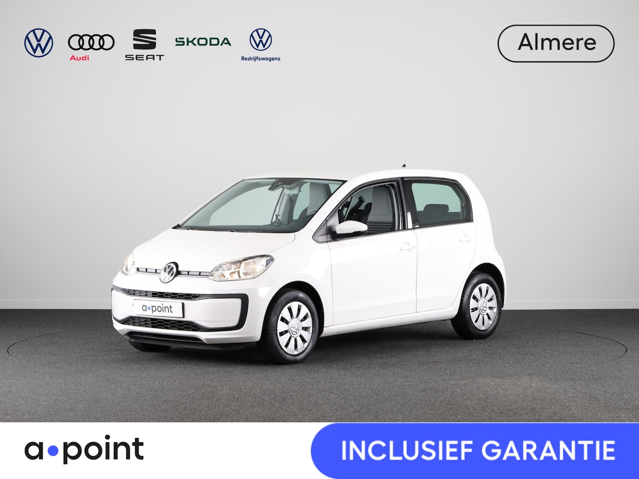 Volkswagen Up! - 1.0 BMT move up! 60 pk | Navigatie via App | Airco | Cruise control | Parkeersensoren acht - AutoWereld.nl