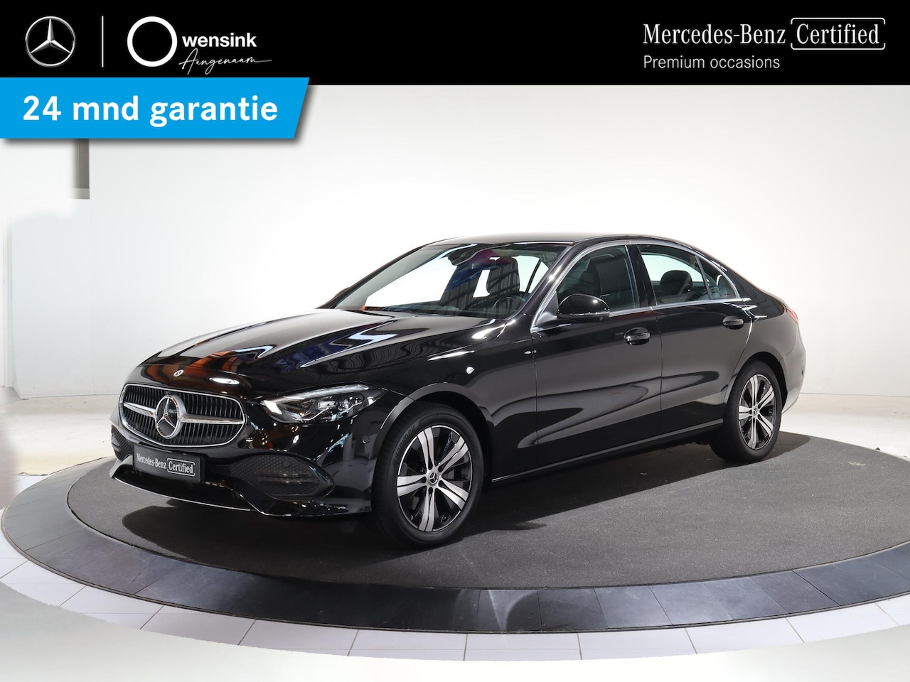 Mercedes-Benz C-klasse - 180 Luxury Line | AGILITY CONTROL  | 360 graden camera | Verwarmde voorstoelen | - AutoWereld.nl