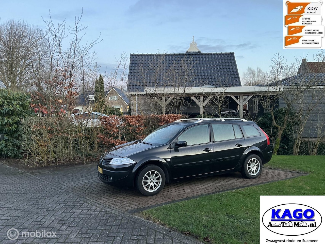 Renault Mégane Grand Tour - 1.6-16V Dynamique Bose bj 2007 - AutoWereld.nl