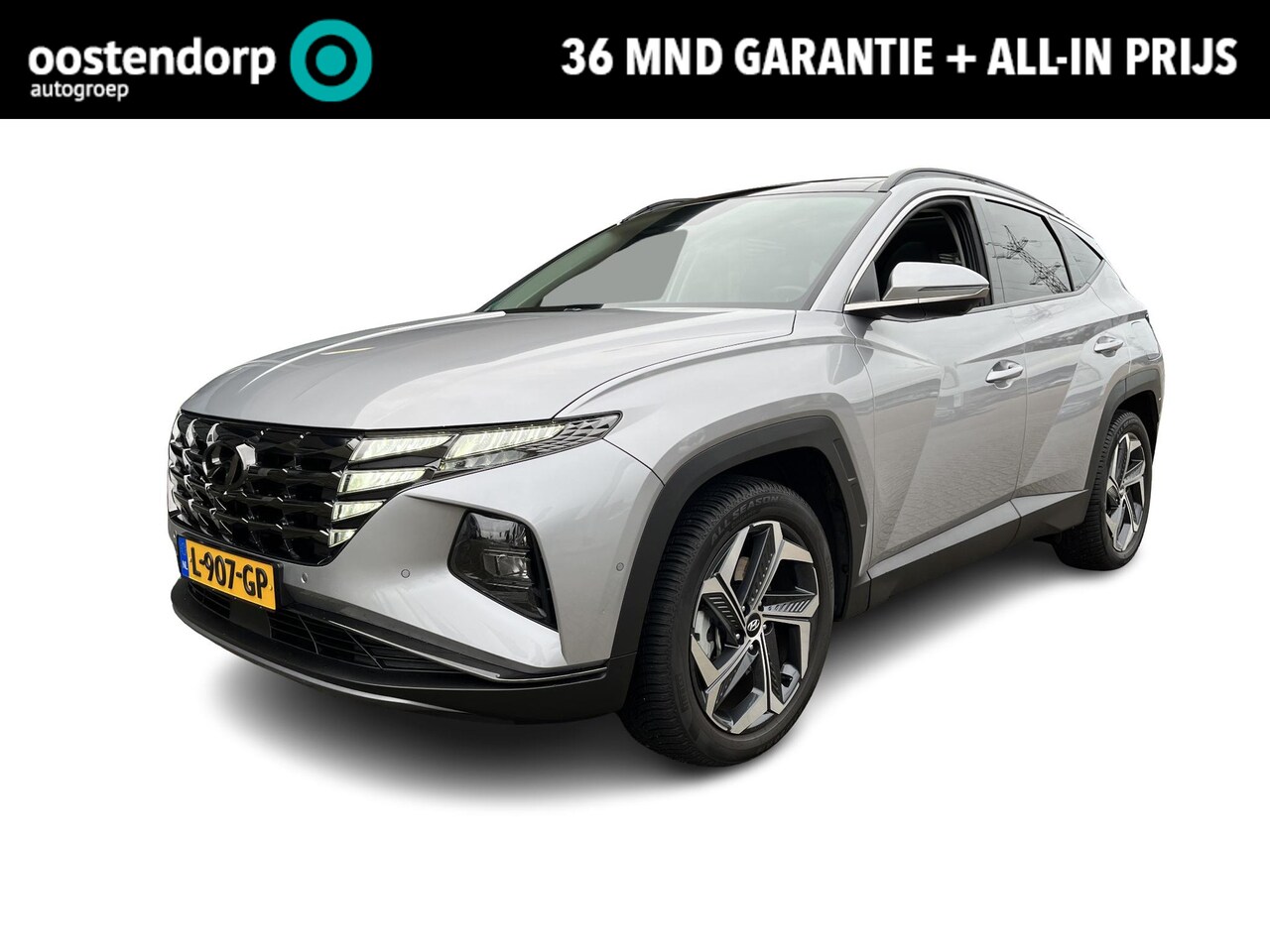 Hyundai Tucson - 1.6 T-GDI HEV Premium Sky | Rijklaarprijs! | Full Options! |  Panorama-dak | Leder | Adapt - AutoWereld.nl