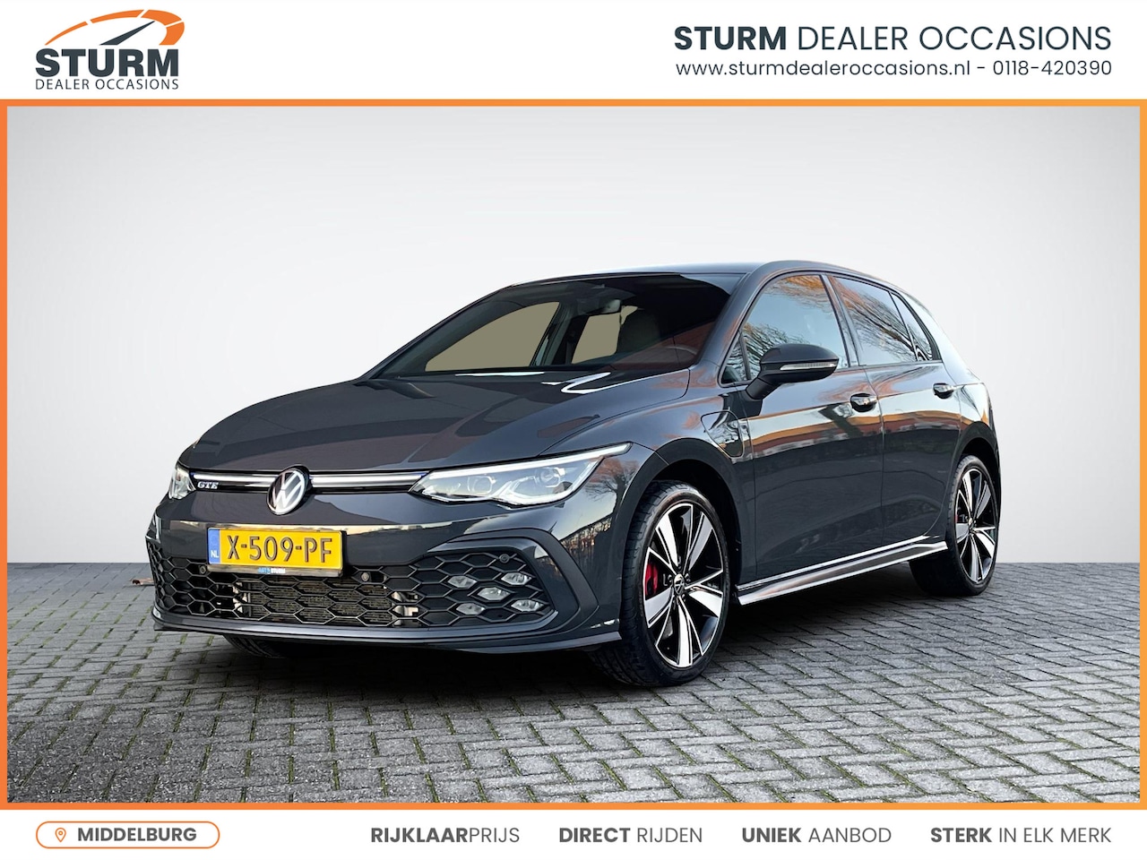 Volkswagen Golf - 1.4 eHybrid GTE 245pk | Adapt. Cruise Control | Stuur- + Stoelverwarming | Sfeerverlichtin - AutoWereld.nl