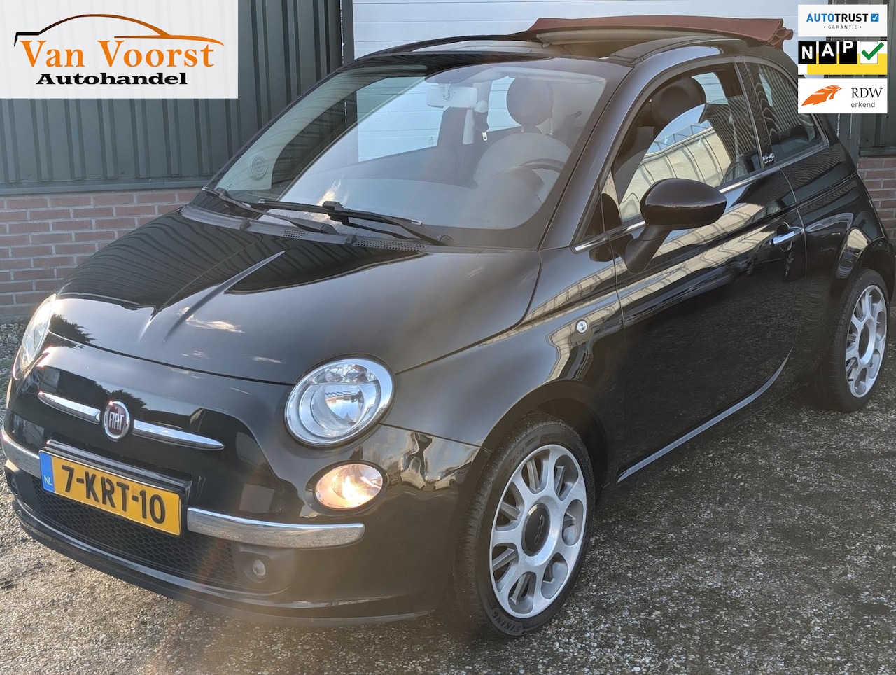 Fiat 500 C - 0.9 TwinAir Lounge CABRIO AIRCO APK - AutoWereld.nl