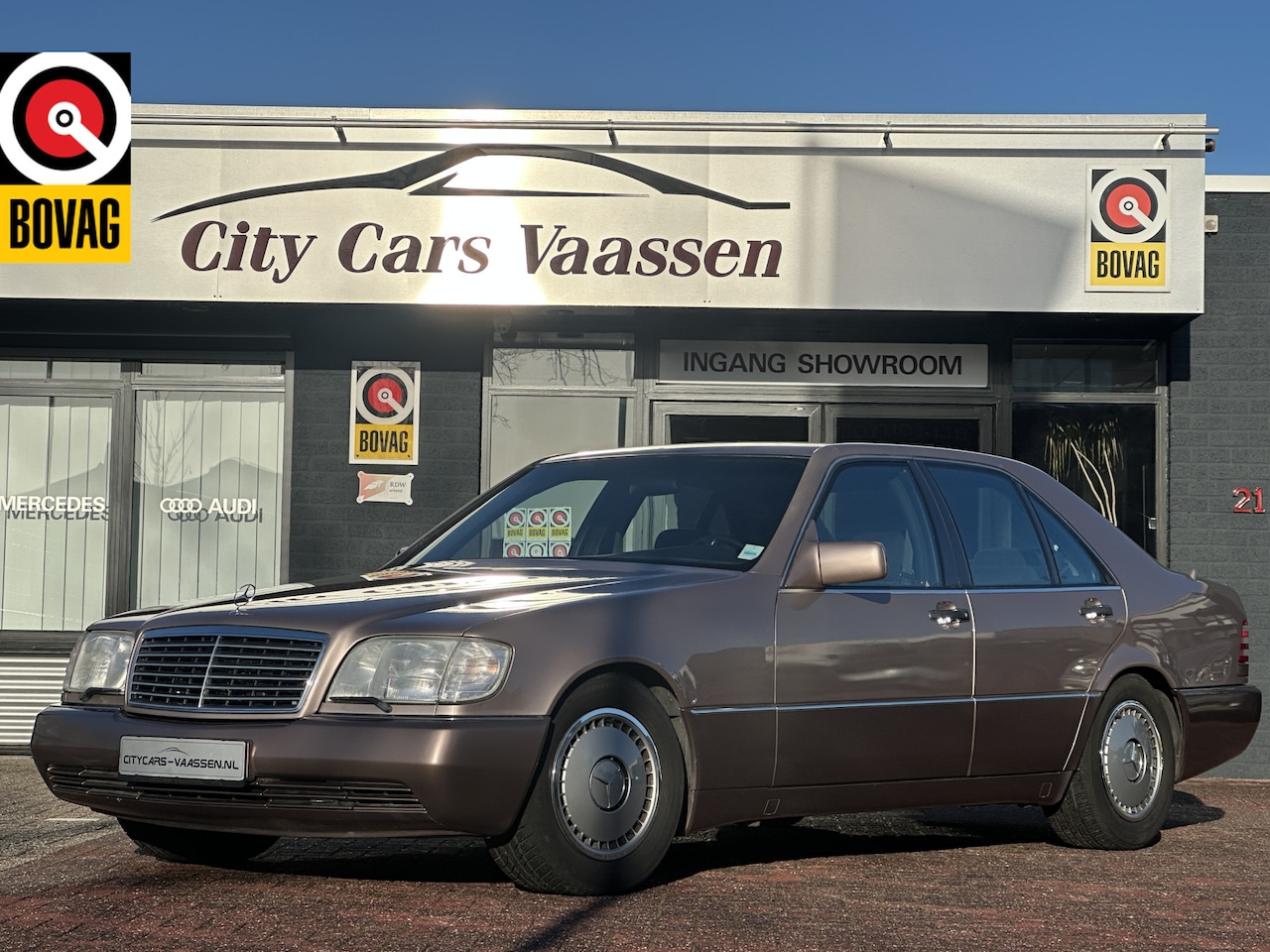 Mercedes-Benz S-klasse - 280 Classic automaat uniek !!! 1e eigenaar org nl auto nap logisch 194 pk youngtimer clima - AutoWereld.nl