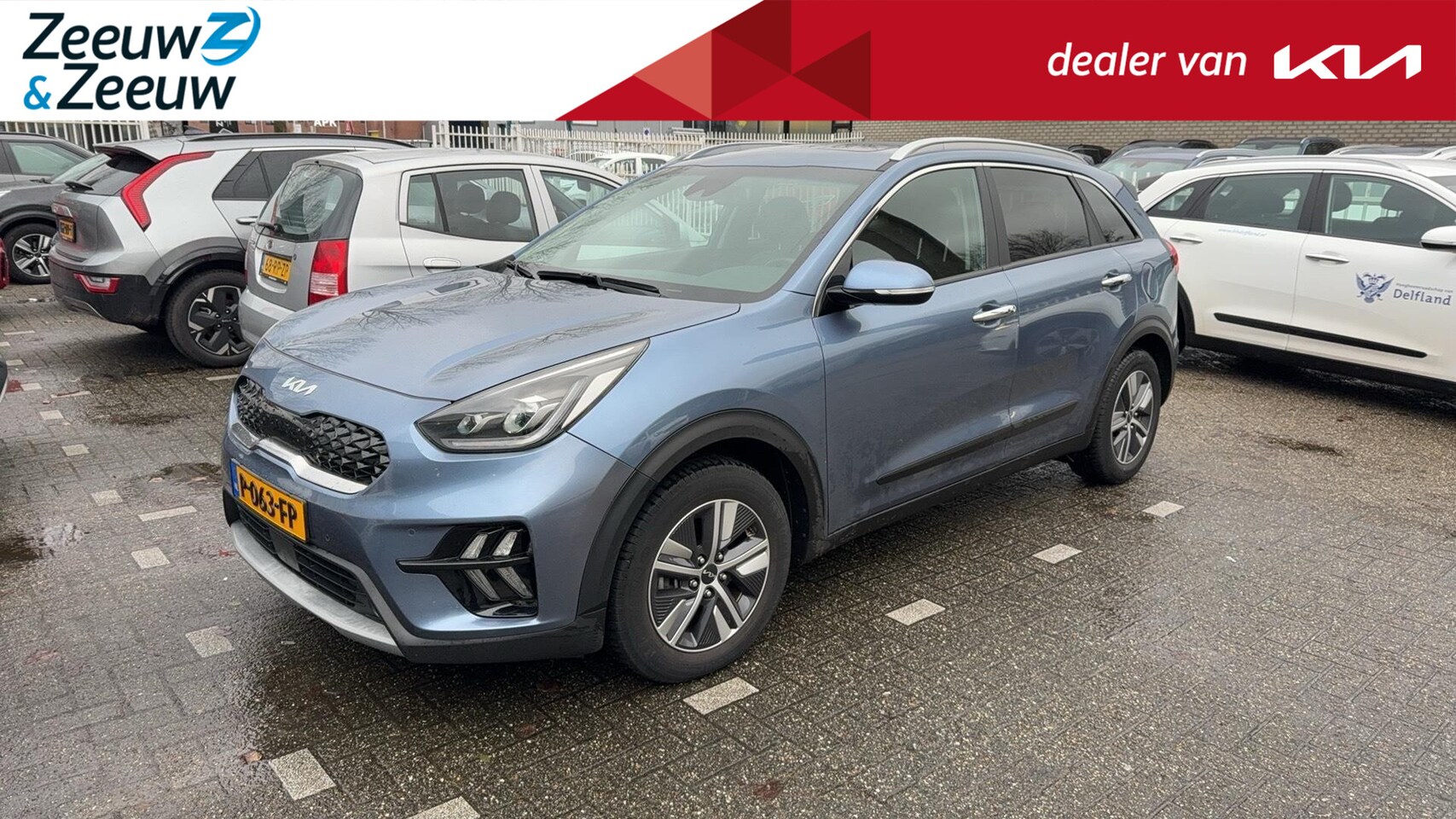 Kia Niro - 1.6 GDi Hybrid ExecutiveLine | LEDER | STUUR & STOELVERWARMING | NAVI | CAMERA | DAK | ETC - AutoWereld.nl