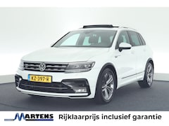 Volkswagen Tiguan - 2.0 TSI 180pk DSG 4Motion R-Line Highline Trekhaak Camera Keyless Stoelverwarming Panorama