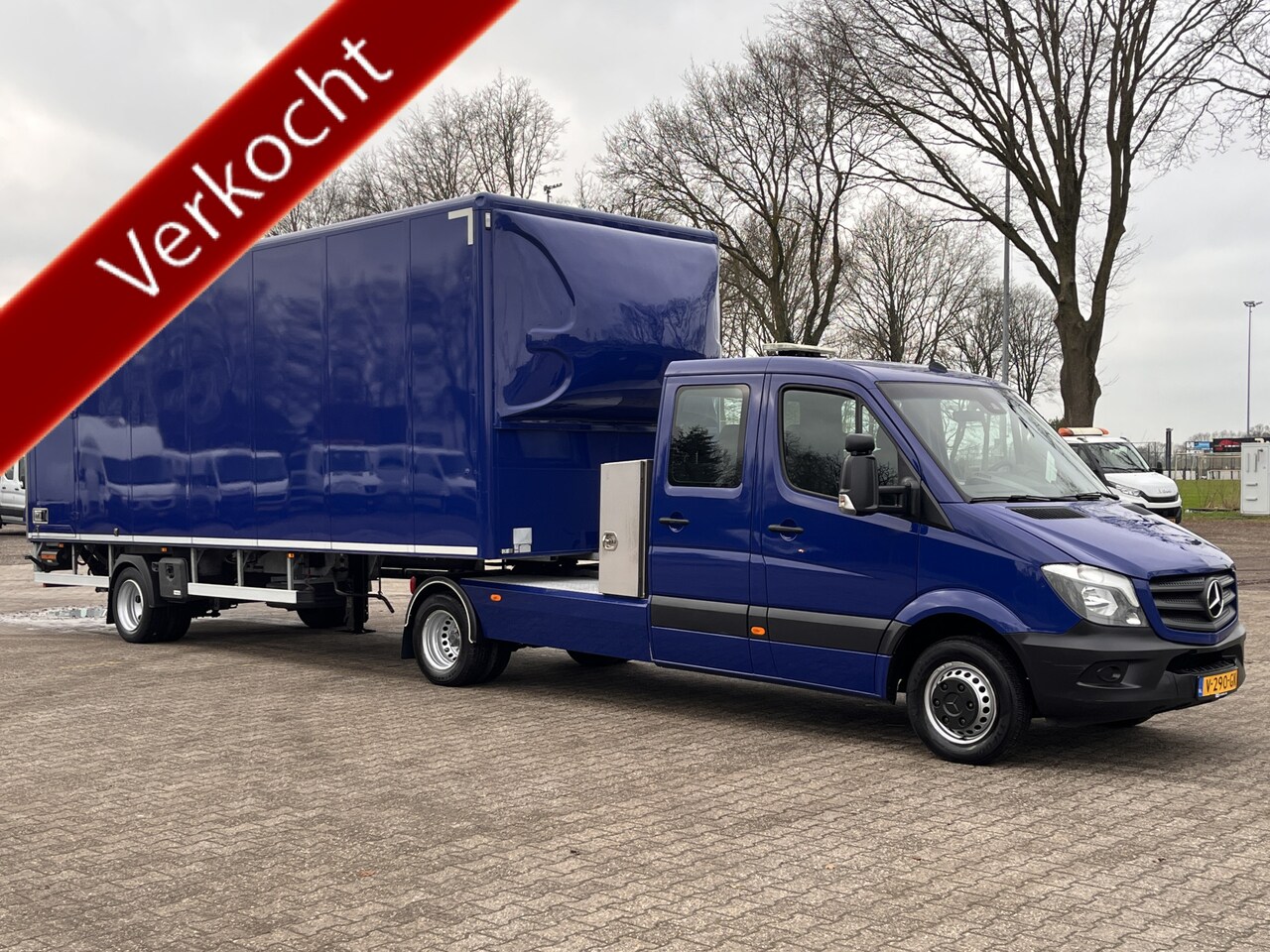 Mercedes-Benz Sprinter - 519 3.0 CDI DC Be combi Be trekker Laadklep 4380 kg laadvermogen Luchtvering  Airco Cruise - AutoWereld.nl