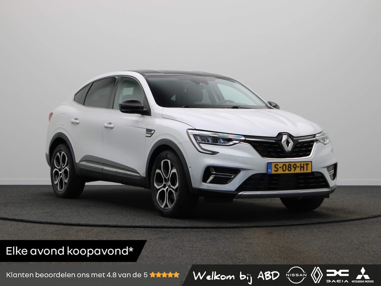 Renault Arkana - 1.6 E-Tech Hybrid 145 Intens | ABD Onderhouden | Navigatie | Camera | Velgen Lichtmetaal | - AutoWereld.nl