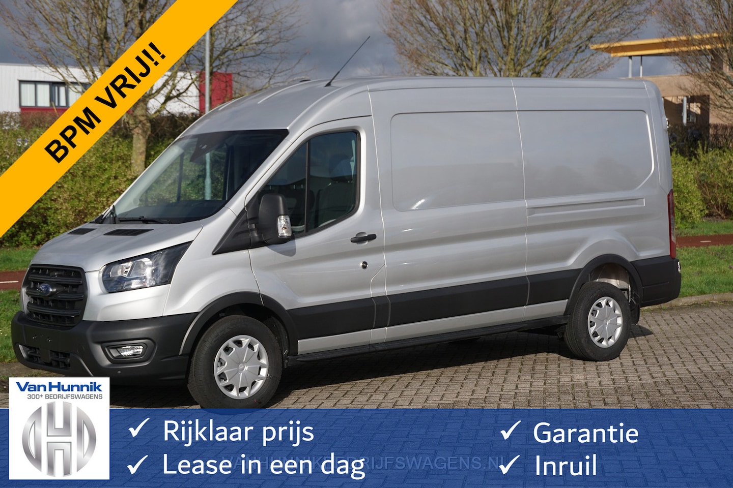 Ford Transit - 350L L3H2 Trend AUT-8 130PK MY2024 12" Sync 4 Apple CP/Camera, Laadruimte Pack! NR. 597 - AutoWereld.nl