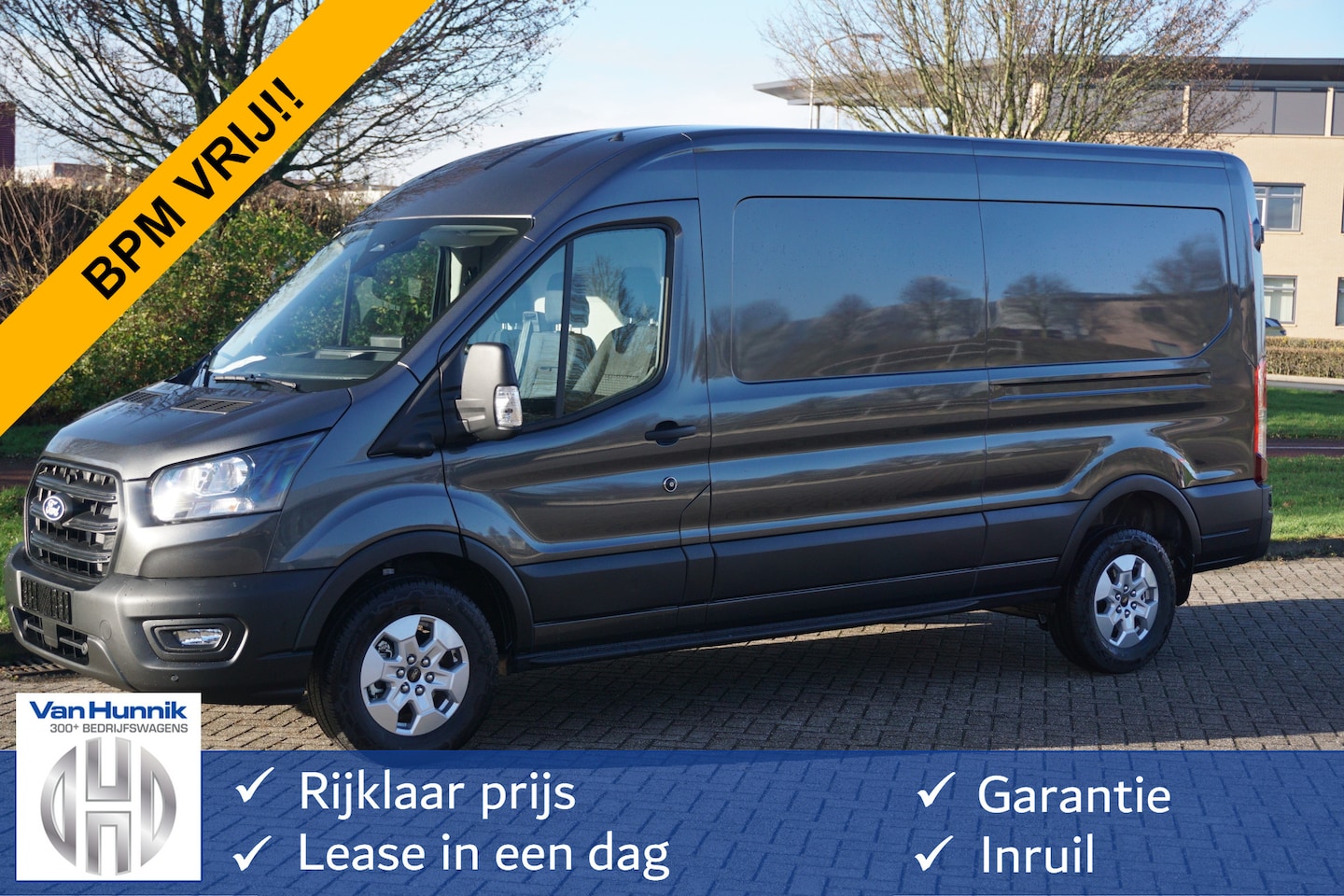 Ford Transit - 350L 130PK L3H2 10" Navi, 360° Cam, Adap. Cruise, LM Velgen!! NR. 529 - AutoWereld.nl