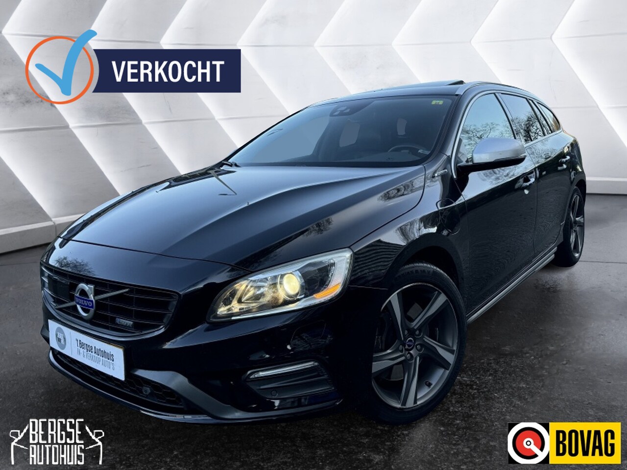 Volvo V60 - 2.4 D6 AWD R-DESIGN AUT. NAVI DAKJE - AutoWereld.nl