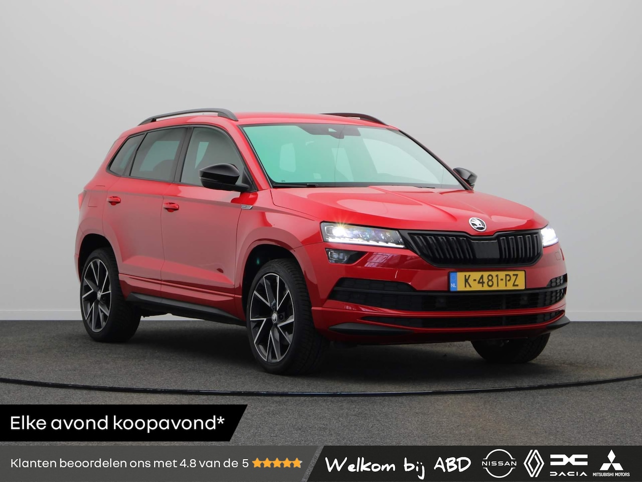 Skoda Karoq - 1.5 TSI ACT Sportline Business | Verwarmde Voorruit | Achteruitrijcamera | Apple Carplay | - AutoWereld.nl