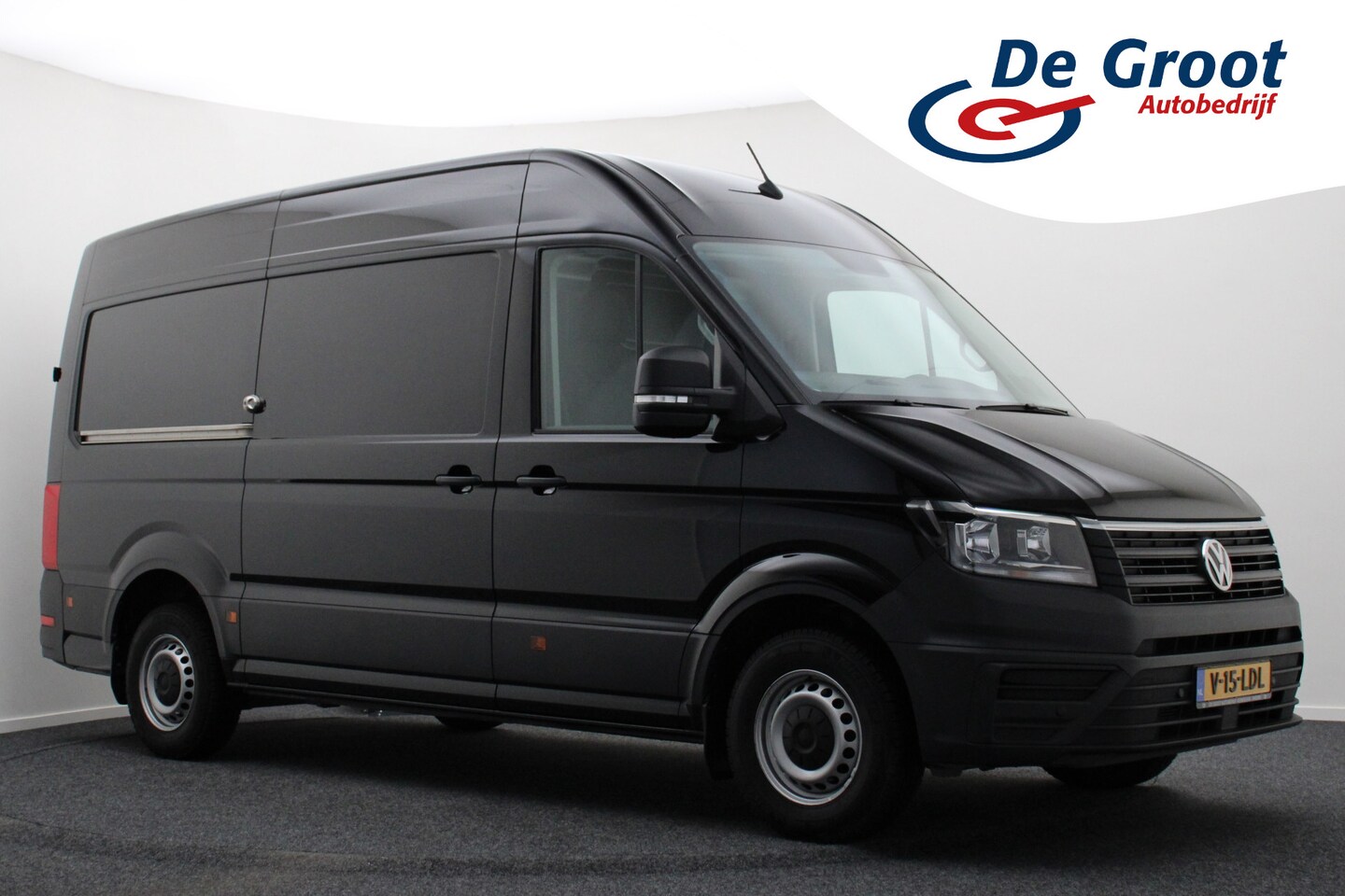 Volkswagen Crafter - 2.0 TDI DSG L3H3 Comfortline Airco, ErgoComfort & Luchtgeveerde stoelen, Navigatie, Apple - AutoWereld.nl