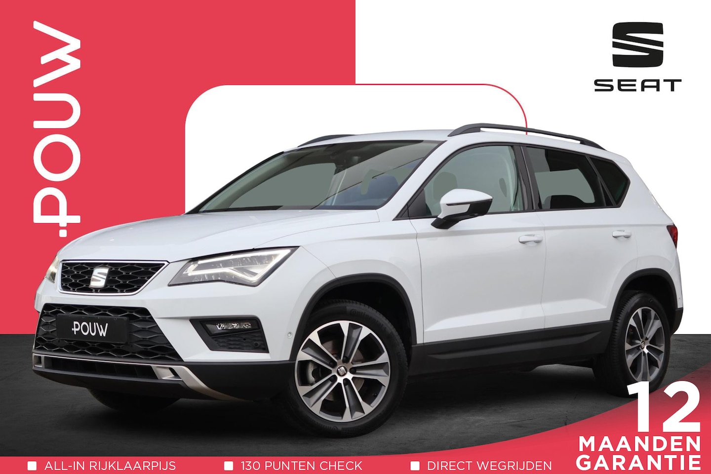 Seat Ateca - 1.5 TSI 150pk Style Business Intense | Navigatie | Camera | PDC | Trekhaak - AutoWereld.nl