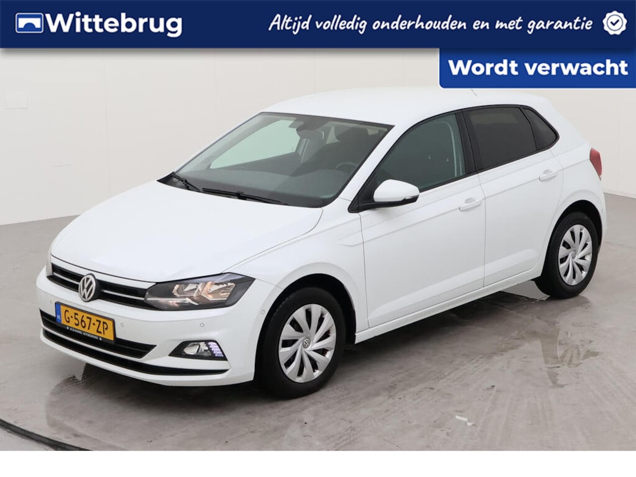 Volkswagen Polo - 1.0 TSI Comfortline Business DSG/ Clima/ Navi/ Parkeersensor V. + A. - AutoWereld.nl