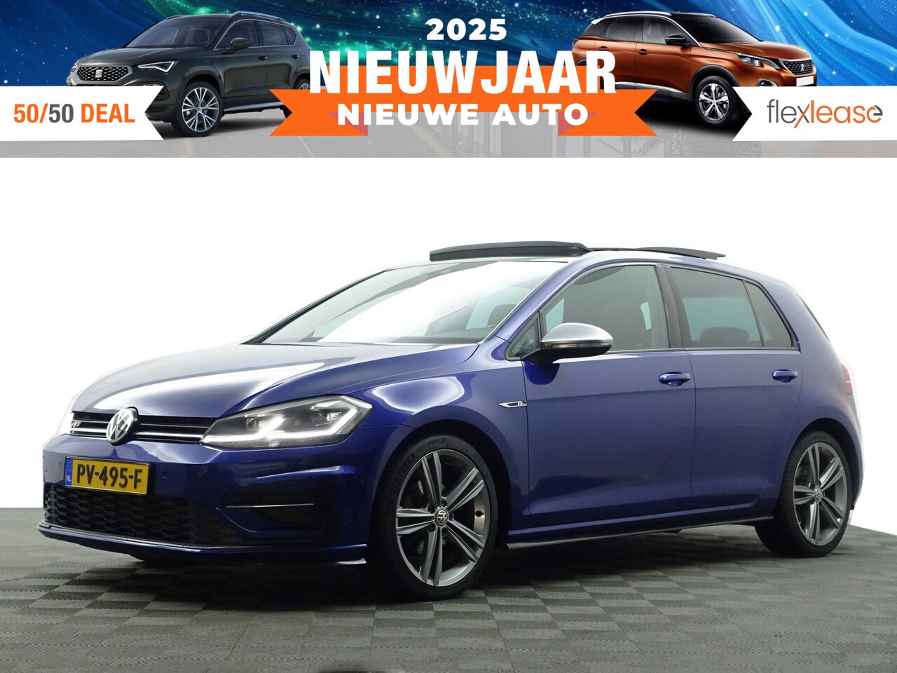 Volkswagen Golf - 1.5 TSI R Line+ Panodak, Ada Cruise, Xenon Led, Keyless, Dynamic Select, Park Assist, Came - AutoWereld.nl