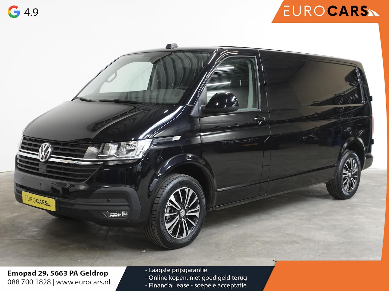 Volkswagen Transporter - 2.0 TDI L2H1 Highline Automaat Airco Navi Parkeersensoren - AutoWereld.nl