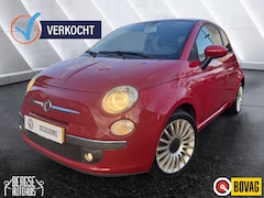 Fiat 500 - 1.4 16V Lounge Clima Half leer Nap