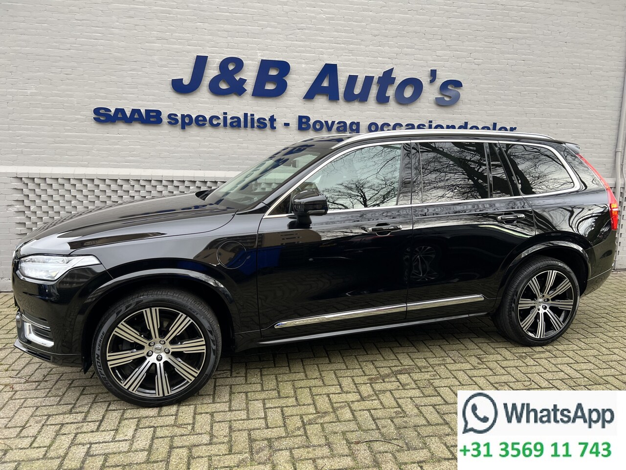 Volvo XC90 - 2.0 T8 Recharge AWD Inscription 7P Schuif/kantel dak Trekhaak - AutoWereld.nl