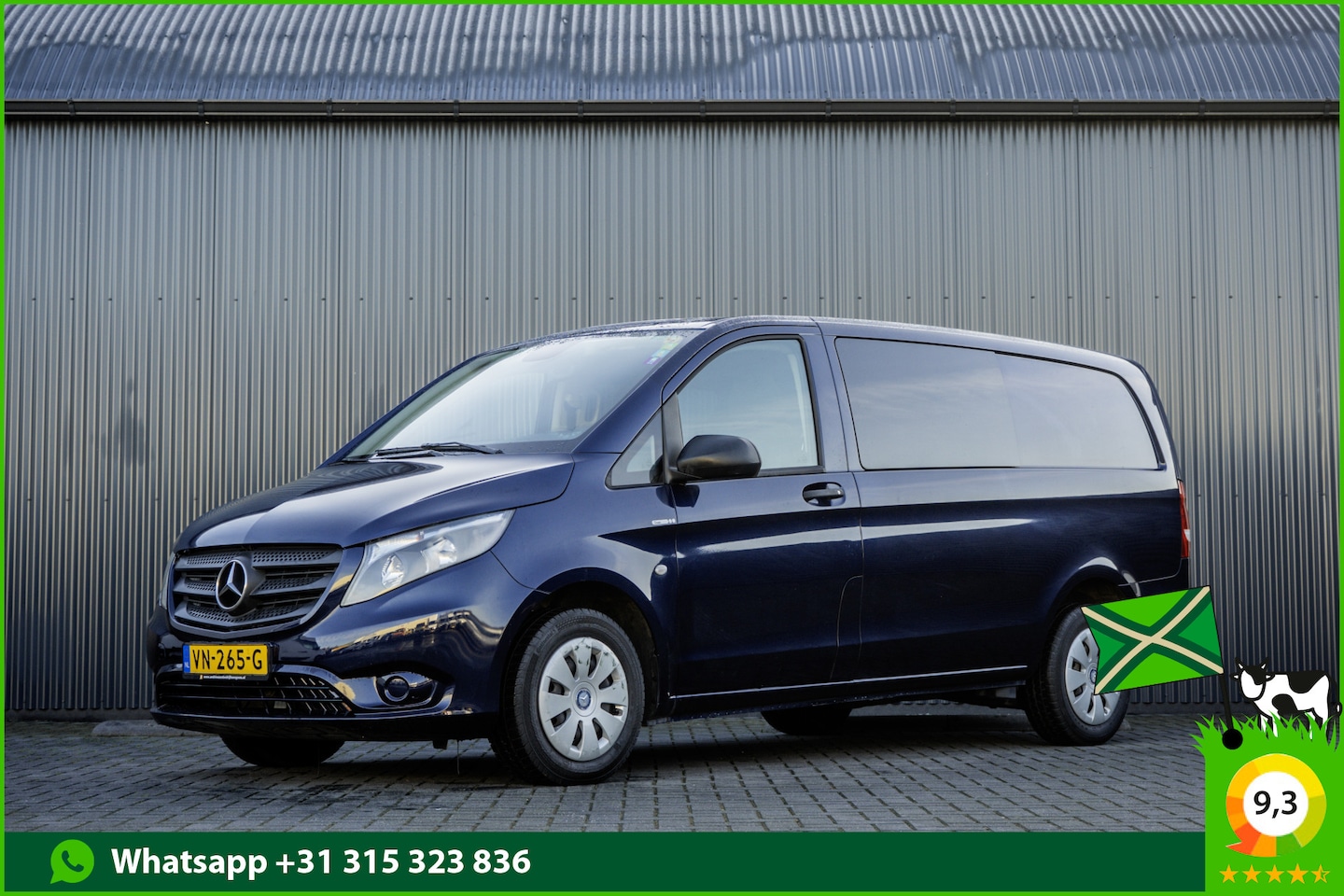 Mercedes-Benz Vito - 109 CDI L2H1 | 5-Persoons | Marge auto | Cruise | Airco | DC - AutoWereld.nl